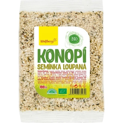 Wolfberry Konopí semínka loupaná BIO 100 g