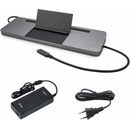 i-Tec USB-C Metal Ergonomic 4K 3x Display Docking Station with Power Delivery 85 W + i-Tec Universal Charger 112 W C31FLATPRO112W