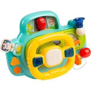 Caretero Toyz Активна играчка Caretero Toyz - Състезателен волан, тюркоаз (TOYZ-9014)