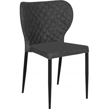 House Nordic Pisa ekokůže tmavě šedá / černá