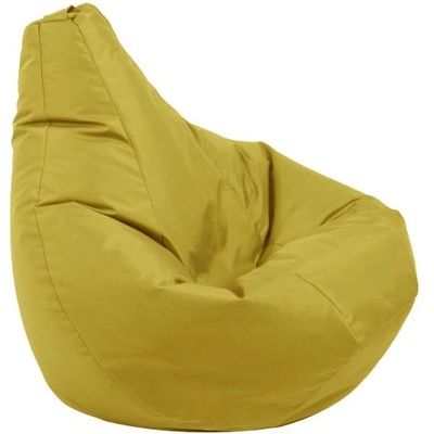 Pufrelax Калъф за пуф круша, 160л. , Nirvana Light - Teteron Yellow Quince, (Не съдържа пълнеж), за открито