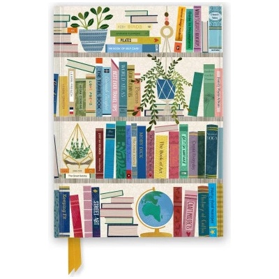 Georgia Breeze Bookshelves Foiled Journal