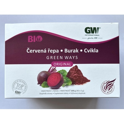 Green Ways Červená řepa BIO v prášku 200 g