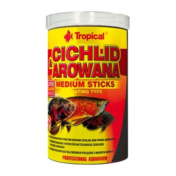 Tropical Cichlid & Arowana Medium Sticks - храна за цихлиди