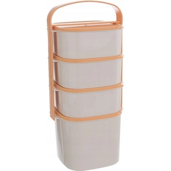 Orion 120963 Plastový jídlonosič Almi 2 l + 3x1,15 l - Orion