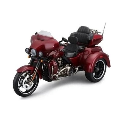 Maisto H-D Trikes 2021 CVO Tri Glide metal červená 1:12