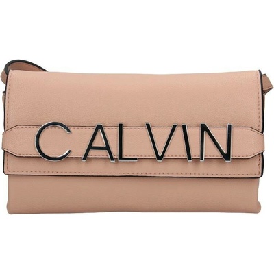 Calvin Klein dámská crossbody kabelka Europa růžová