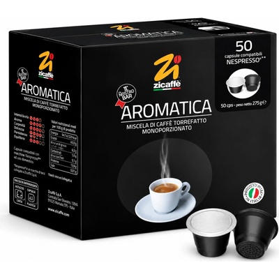 Zicaffé aromatica kapsle nespesso 50 ks