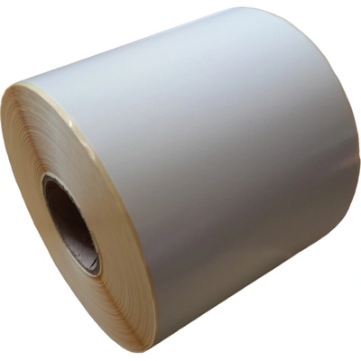 32 00470 - Etiketa 100 mm x 150 mm, Pololesklý papier, Biela, Dutinka 40 mm, 500 ks/kotúč, Permanentné lepidlo, Priemer kotúča 120 mm