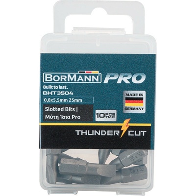 Bormann Pro 10-dielna 0,8x5,5 25 mm 10 ks BHT3504