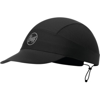 BUFF RUN CAP SOLID BLACK černá