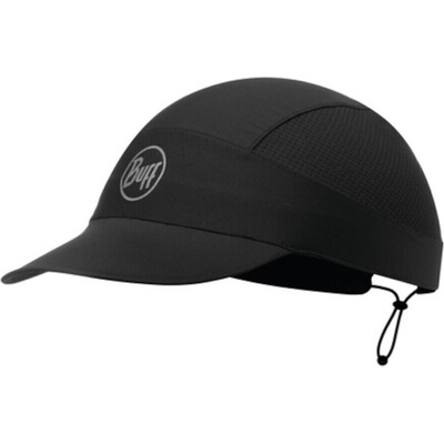 BUFF RUN CAP SOLID BLACK černá