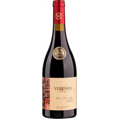 Armenia Yerevan Areni Karmrahyut 13% polosladké červené 0,75 l (holá láhev)