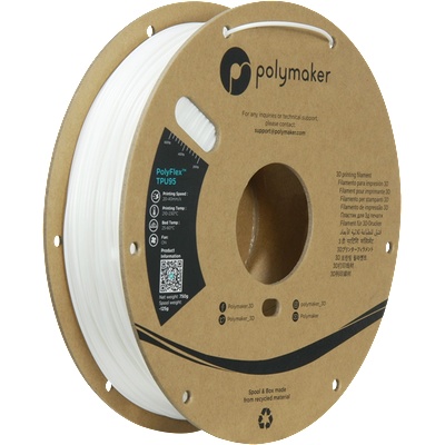 Polymaker PolyFlex TPU95 Бял - 1, 75 mm (PD01002)