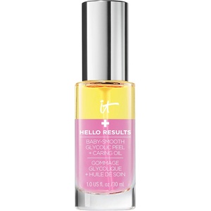 IT Cosmetics Hello Results Baby-Smooth Glycolic Acid Peel + Caring Oil Ексфолиант за лице дамски 30ml
