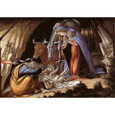 Paulínky Vánoční pohled Narození Páně – Botticelli (Série Vánoce – 20)