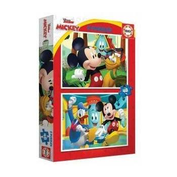 Educa Пъзел Educa Mickey Mouse Fun House 2 x 48