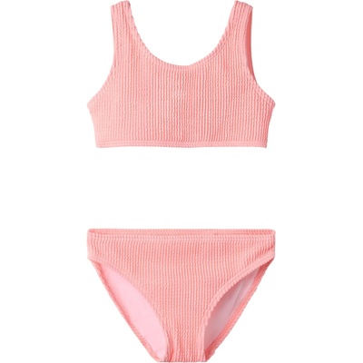 NAME IT Детски комплект бикини Name it Kid's Pziba Bikini Bikini - Neon Salmon Rose - размер 122/128 (EU) (750-3092-0211)