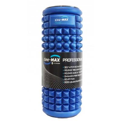Masážne valec Kine-MAX Professional Massage Foam Roller - masážne Valec - Modrý (8592822000518)