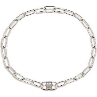 Tommy Hilfiger Módny oceľový náhrdelník monogram 2780726