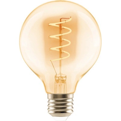 Flair LED žárovka G80 E27 4W/28W 300lm 2200K amber