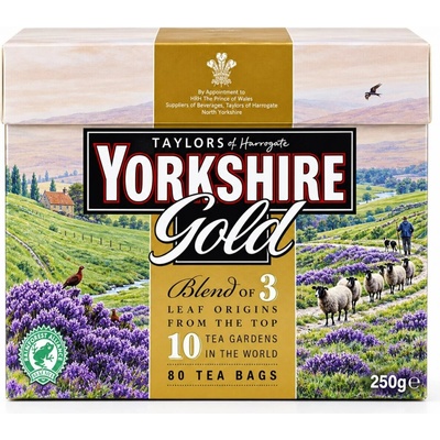 Yorkshire Gold Tea Bags 80 ks 250 g