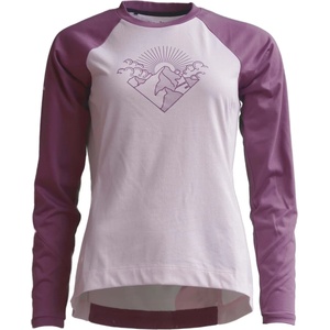 Zimtstern Дамска фланелка с дълъг ръкав за колоездене Zimtstern Women's Pureflowz Shirt L/S Cycling jersey - Lilac / Berry (156-2292-0213)