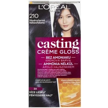 L'Oréal Casting Creme Gloss боя за коса 48 ml нюанс 210 Blue Black за жени