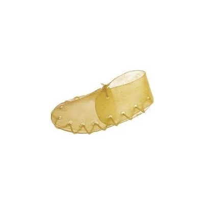 Salač Přírodní botička z bůvolí kůže 12-13 cm bal. 10 ks