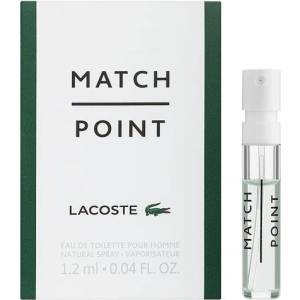 Lacoste Match Point Cologne Pour Homme Eau de Toilette Sample Spray 1.2 ml за мъже Парфюми
