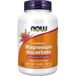 NOW NOW Magnesium Ascorbate Pure Buffered Powder, 227 Grams - fitnesdobavki - 3,79 лв