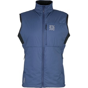 Stoic Мъжки вълнен елек Stoic MountainWool60 JokkmokkSt. Hybrid Vest Winter vest - Light Navy Blue / Black - размер XL (032-1611-0214)