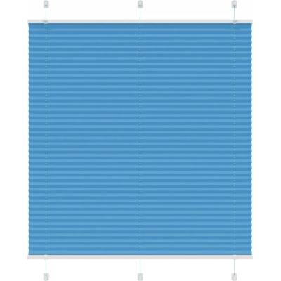 VidaXL Roleta plisé 115 x 150 cm modrá