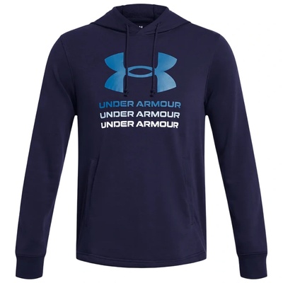 Under Armour Rival Terry Graphic Hood Размер: M / Цвят: син