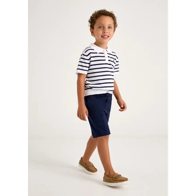 Mayoral Бермуди slim suiting в морско син цвят за мини момче Майорал