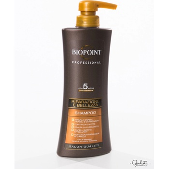 Biopoint Riparazione e Bellezza profesionální šampon na poškozené vlasy 400 ml