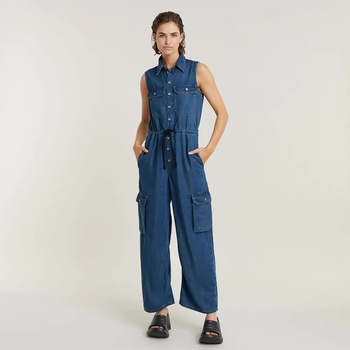 G-STAR Гащеризон G-Star Soft Utility jumpsuit - Blue (Faded Whirlpool)