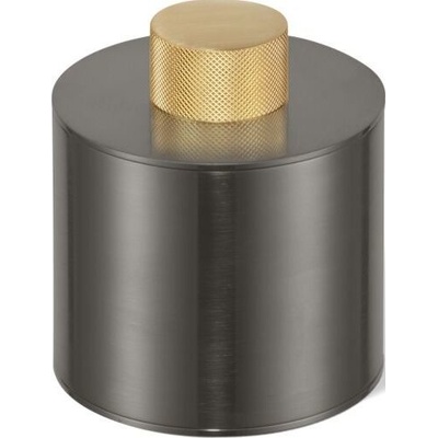 Decor Walther Koupelnová dóza Club 2 tmavý kov matně zlatá