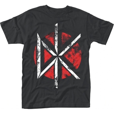 Metal Plastic Head Dead Kennedys Distressed DK Logo černá