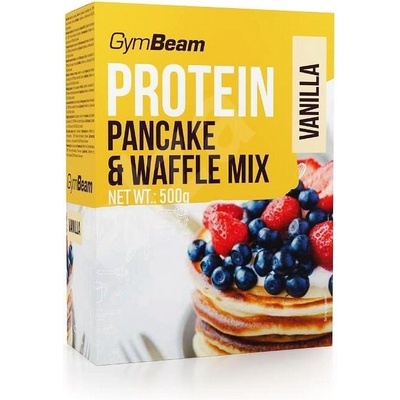 GymBeam vanilka Proteínové palacinky Pancake & Waffle Mix 500 g