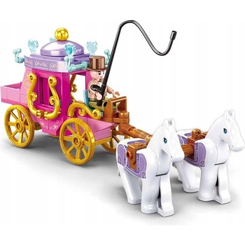 Sluban B0872 Dobový kočiar s koníčky