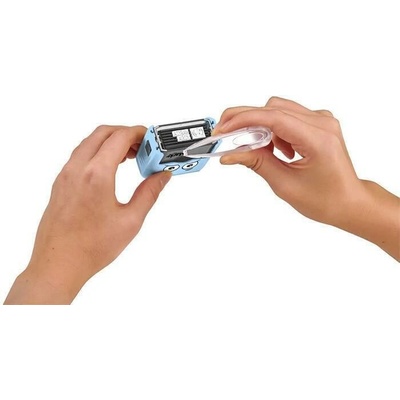 COLOP Razítko na textil Marky modrá černý polštářek puzzle – Zboží Dáma