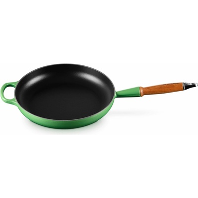 Le Creuset Pánev na smažení SIGNATURE 28 cm BAMBOO litina