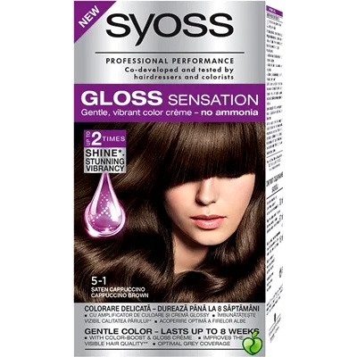 Syoss Gloss Sensation Боя за коса 5-1