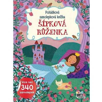 Pohádková samolepková knížka Šípková Růženka