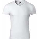 MALFINI Malfini slim fit v-neck 146 / Мъжка тениска с v-образно деколте - бяла xl (1460016)