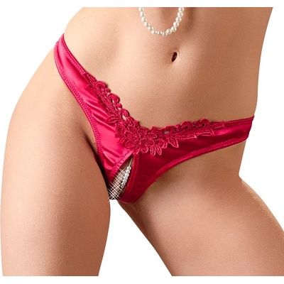 Cottelli Collection G-string with Pearls 2321653 Red L