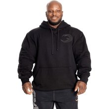 Gasp DISTRESSED HOOD BLACK mikina s kapucňou čierna