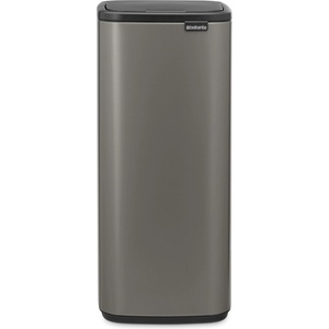 Brabantia Кош за отпадъци с докосване BO TOUCH BIN 30 l, платинен, стомана, Brabantia (BRAB238260)