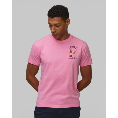 Mc2 Saint Barth pánské tričko S Potiskem Růžové